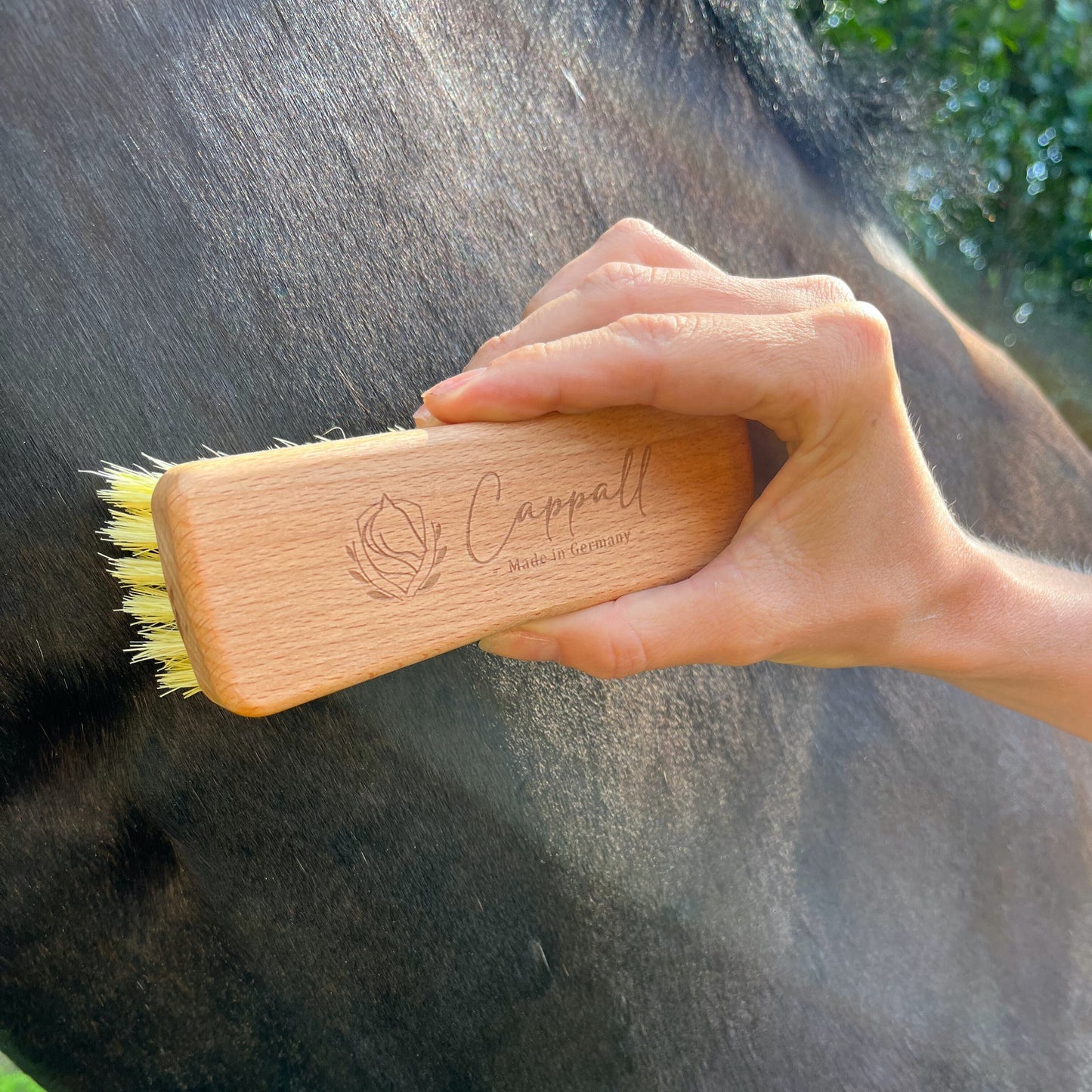 2-in-1 Wurzelbürste aus Holz