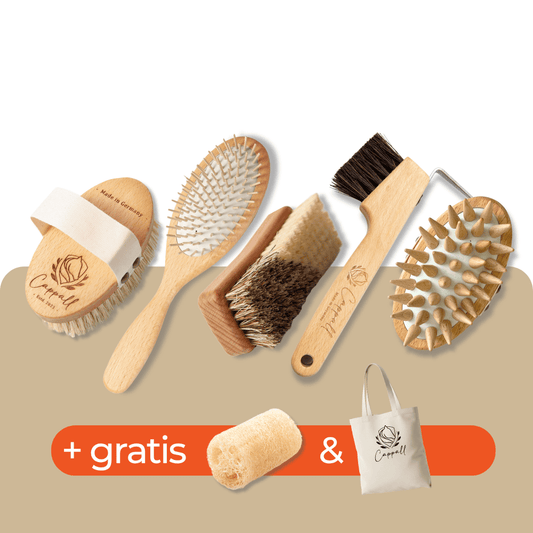 Deluxe Pferdebürsten Set