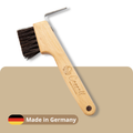 Hufkratzer mit Bürste aus Holz